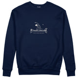 Find Your Balance Regular Sweatshirt – Lacivert – ön görünüm