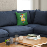 Bart Simpson Double Sided Throw Pillow Case 2 Pieces