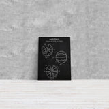 Basketball Chalkboard - Basketball Ball Canvas Print