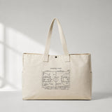Basketball Court Daily Tote Bag
