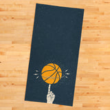 Basketball v2 / Lacivert Spor Havlusu