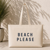 Beach Please Weekend Tote Bag