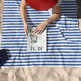 Striped Serenity Plaj Havlusu