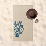 Slow Down Plaj Havlusu