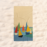 Sailboat Symphony Plaj Havlusu