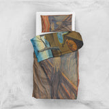 The Persistence of Memory &amp; The Scream Double-Sided Duvet Cover Set