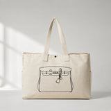 Birkin Line Daily Tote Bag