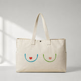 Boobs & Hearts Daily Tote Bag