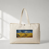 Buğday Tarlası ve Kargalar Daily Tote Bag