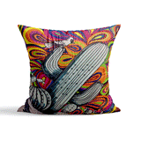 Cactus Çift Taraflı Kırlent Kılıfı 2 Adet