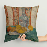 Carafe and Dish with Citrus Fruit Çift Taraflı Kırlent Kılıfı 2 Adet