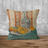 Carafe and Dish with Citrus Fruit Çift Taraflı Kırlent Kılıfı 2 Adet