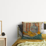 Carafe and Dish with Citrus Fruit Çift Taraflı Kırlent Kılıfı 2 Adet