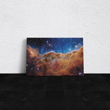 James Webb Cosmic Abyss Canvas Print