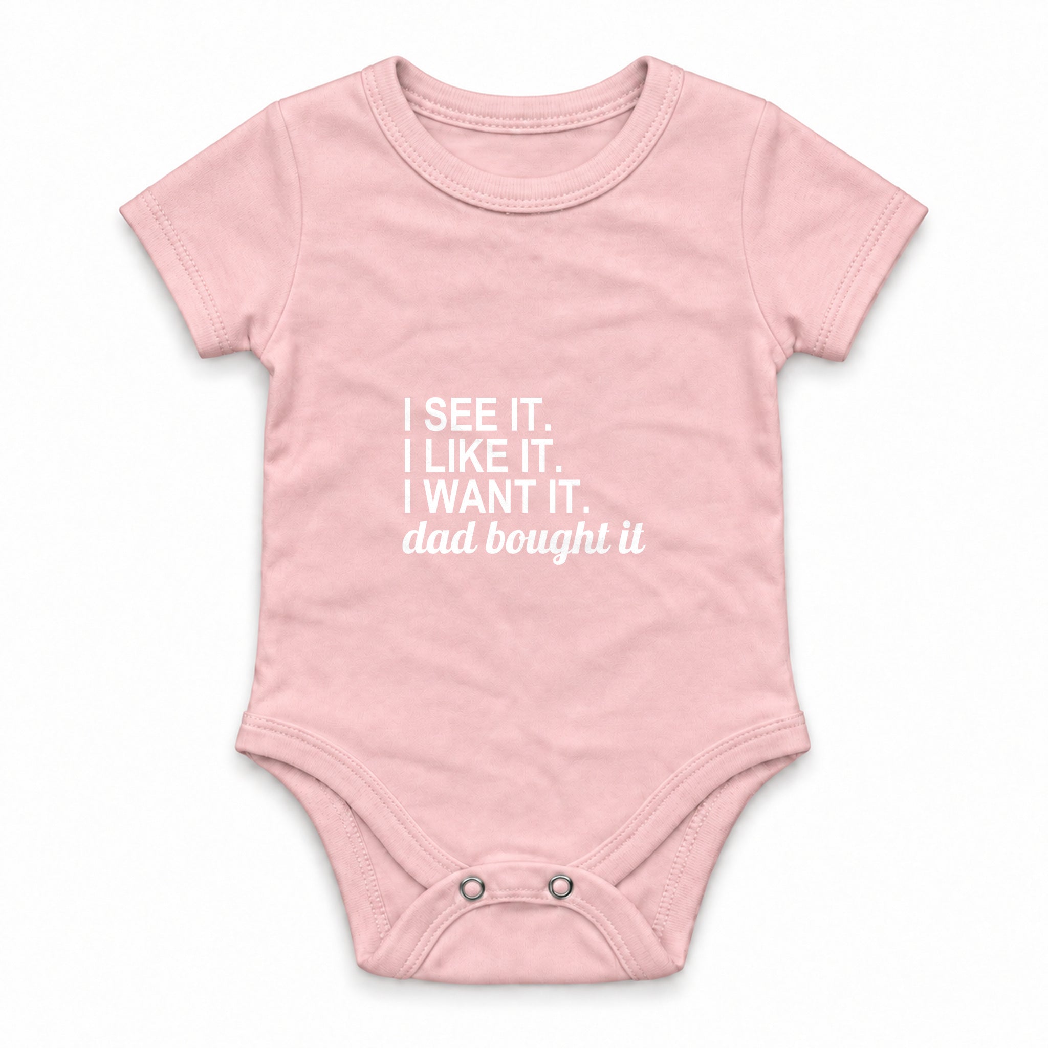 Dad Bought It Zıbın — Pembe — ön görünüm