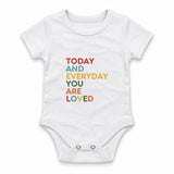 Today You Are Loved Zıbın — Beyaz — ön görünüm