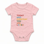 Today You Are Loved Zıbın — Pembe — ön görünüm