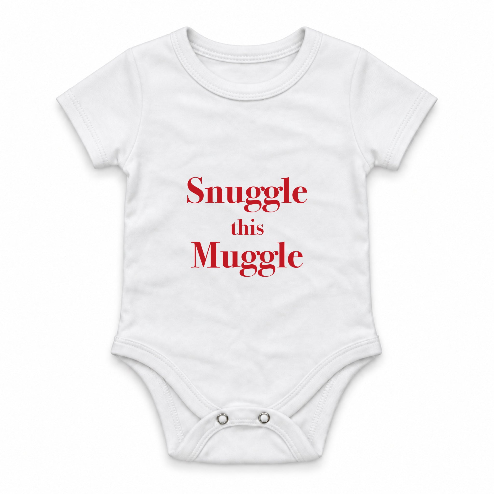 Snuggle This Muggle Zıbın — Beyaz — ön görünüm