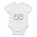 Eat Local Zıbın — Beyaz — ön görünüm
