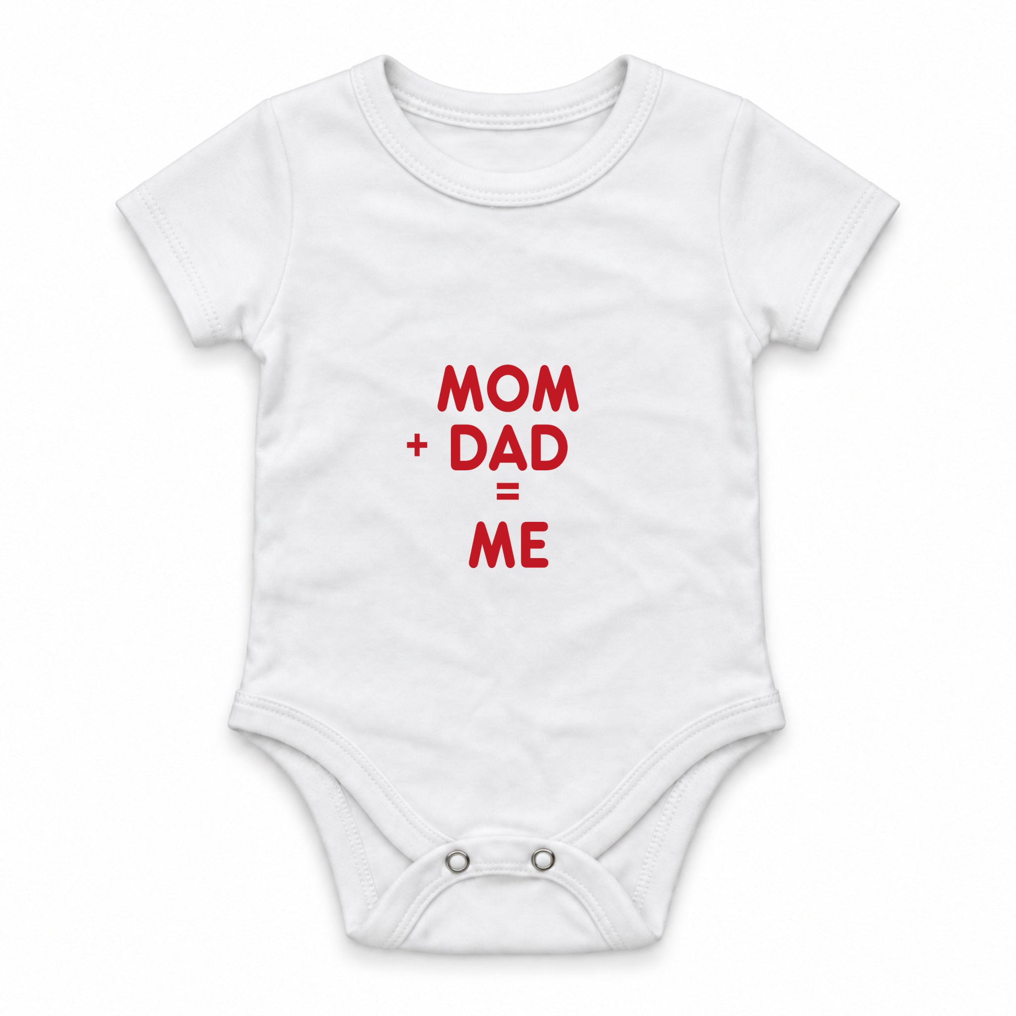 Mom Plus Dad Zıbın — Beyaz — ön görünüm