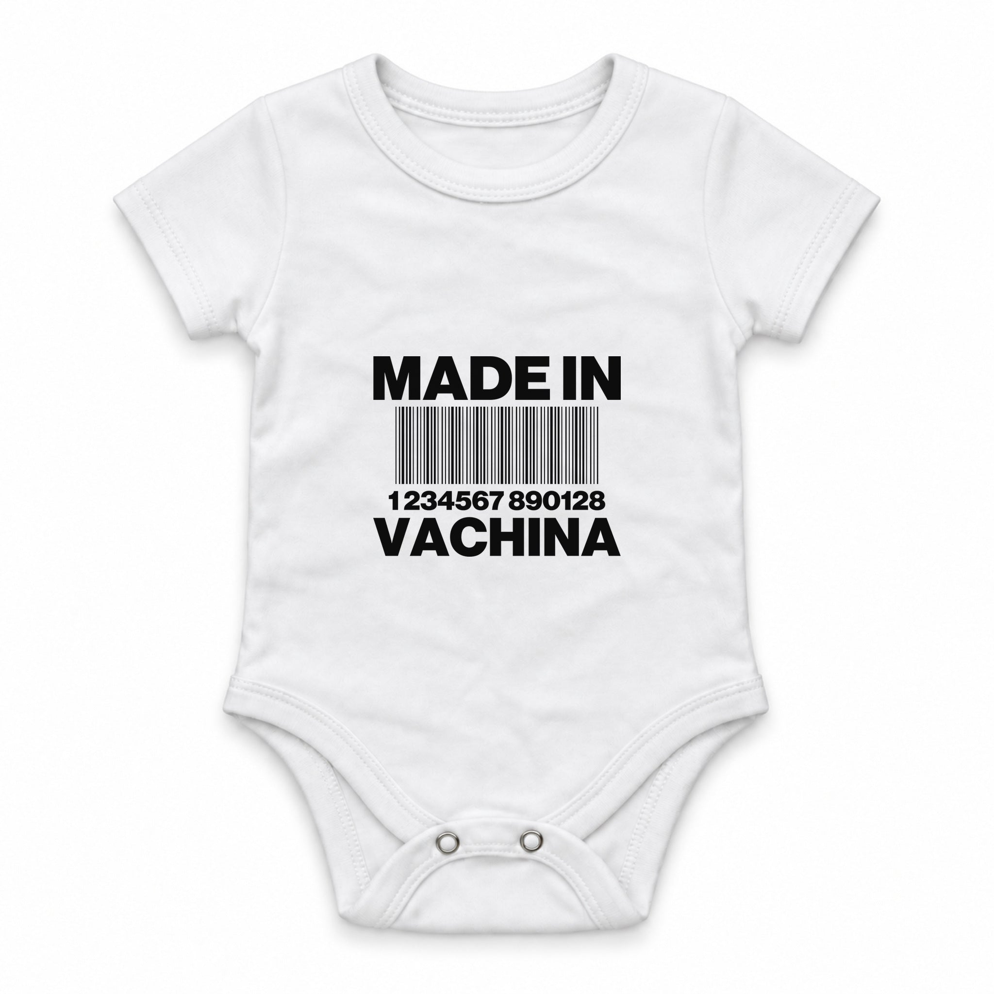 Made in Vagina Zıbın — Beyaz — ön görünüm