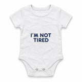 I’M NOT TIRED Zıbın — Beyaz — ön görünüm