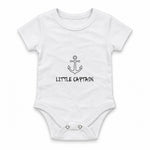 LITTLE CAPTAIN Zıbın — Beyaz — ön görünüm