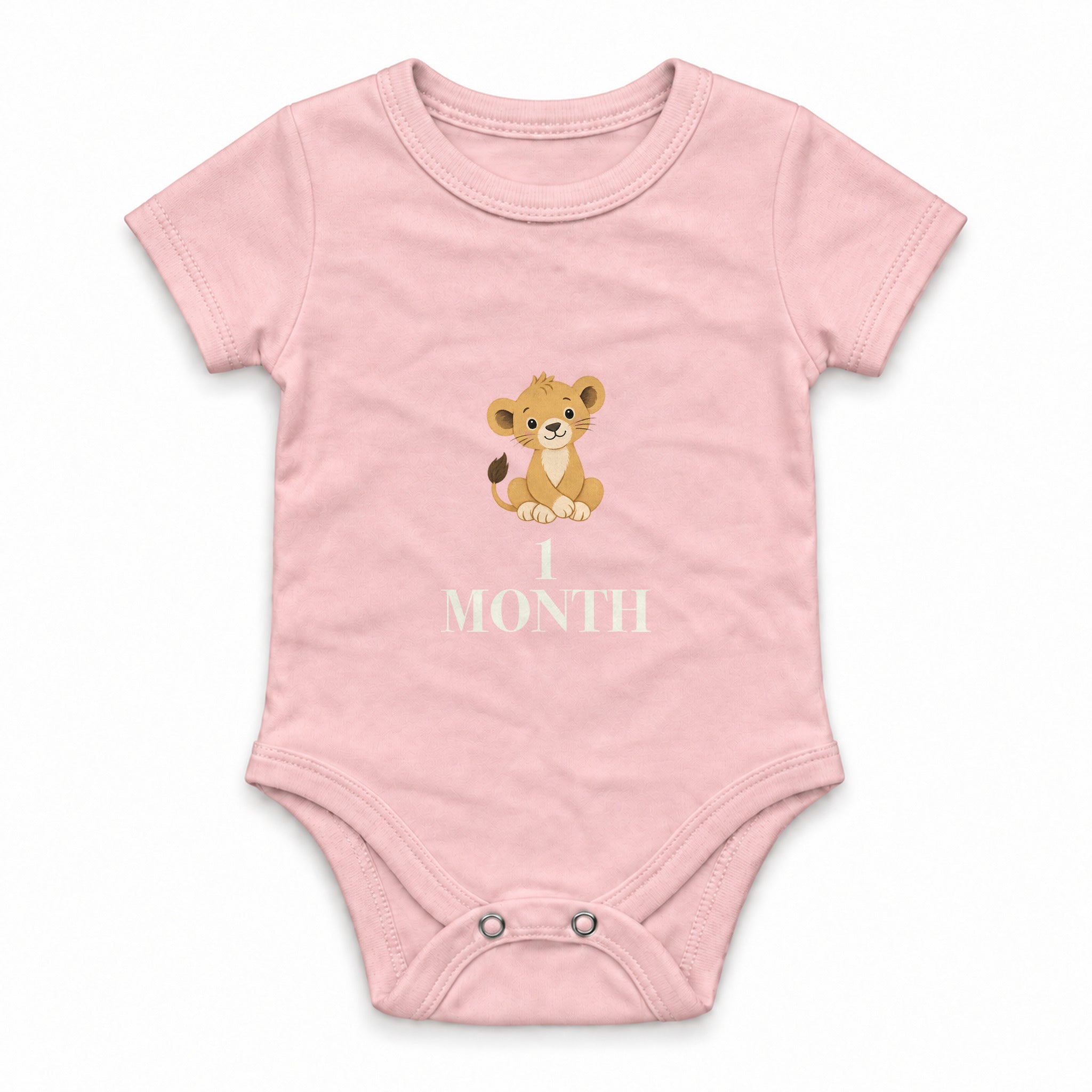 Animal Months · 1 Zıbın — Pembe — ön görünüm