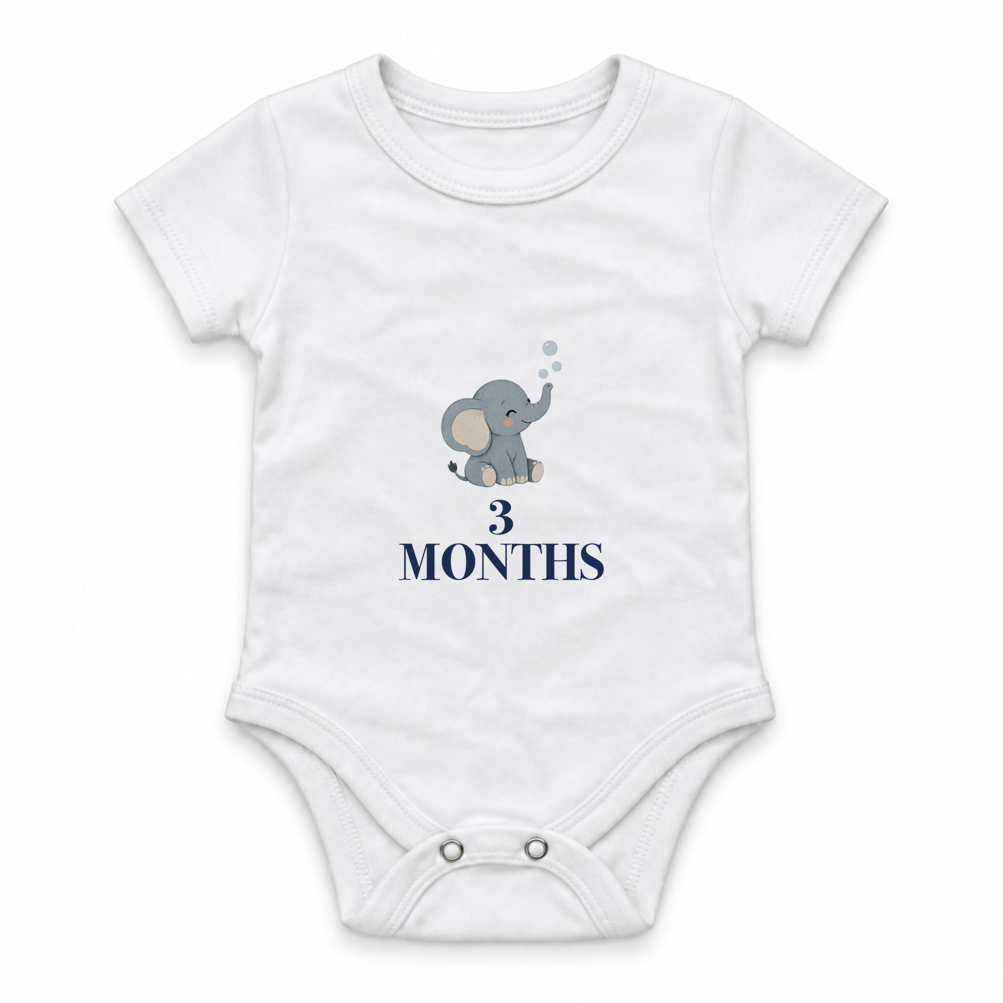 Animal Months · 3 Zıbın — Beyaz — ön görünüm