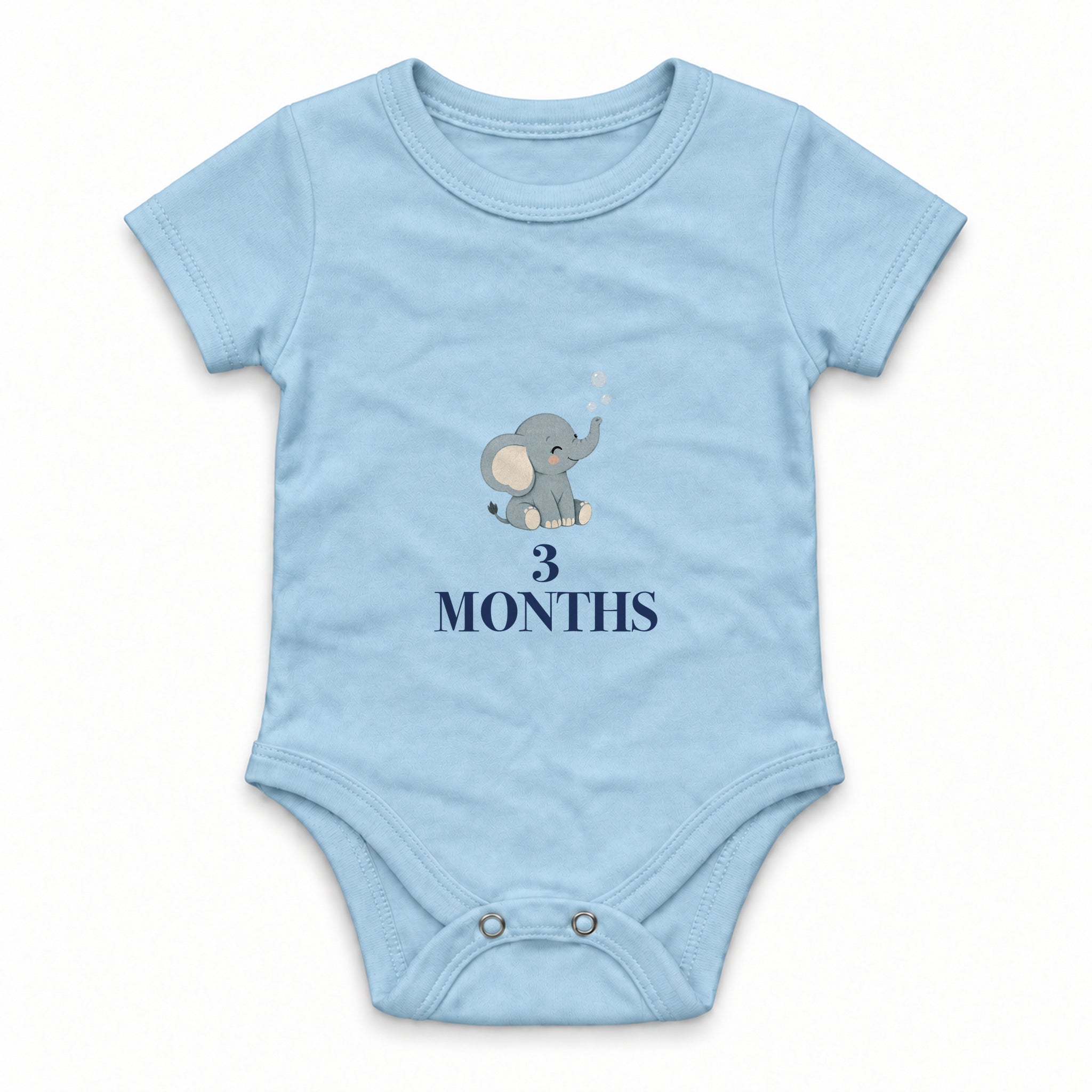 Animal Months · 3 Zıbın — Mavi — ön görünüm