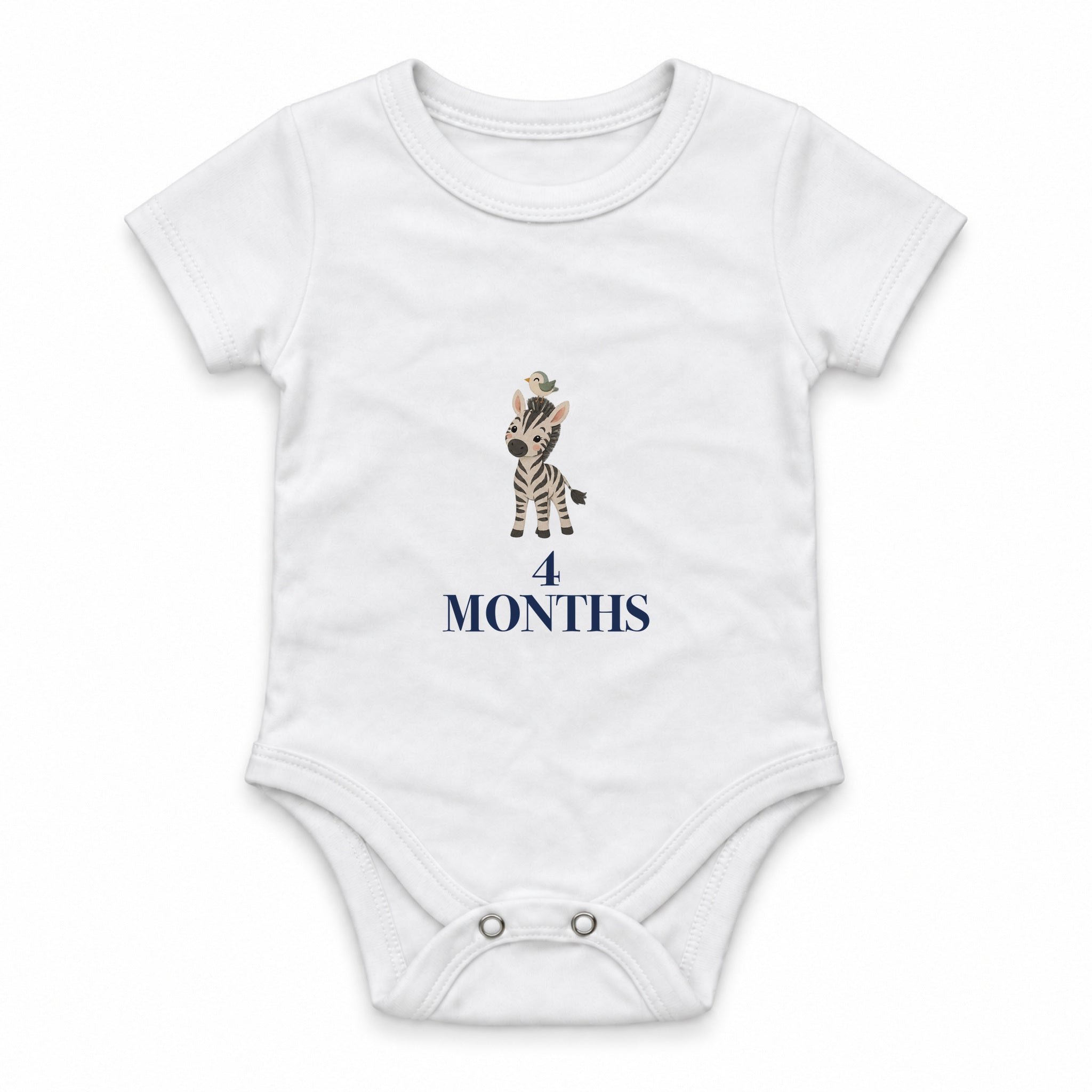 Animal Months · 4 Zıbın — Beyaz — ön görünüm