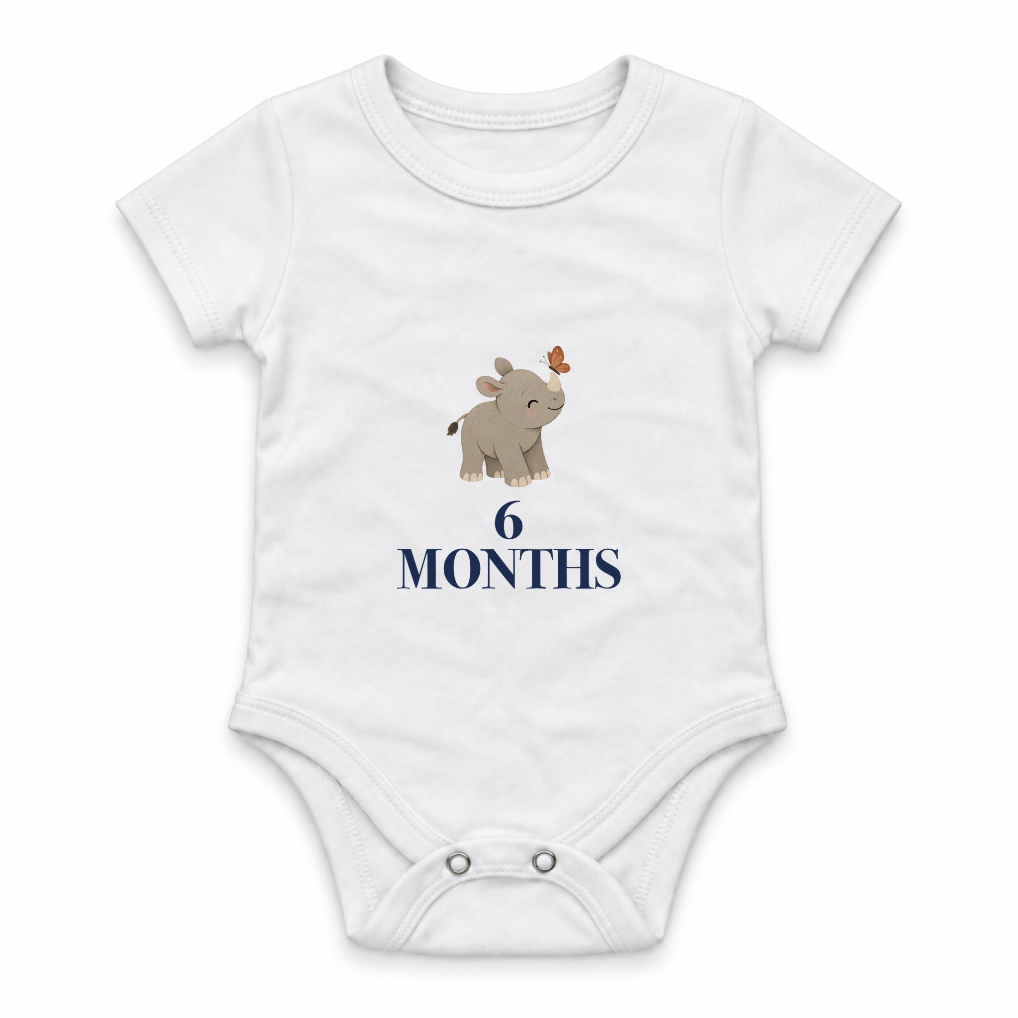 Animal Months · 6 Zıbın — Beyaz — ön görünüm
