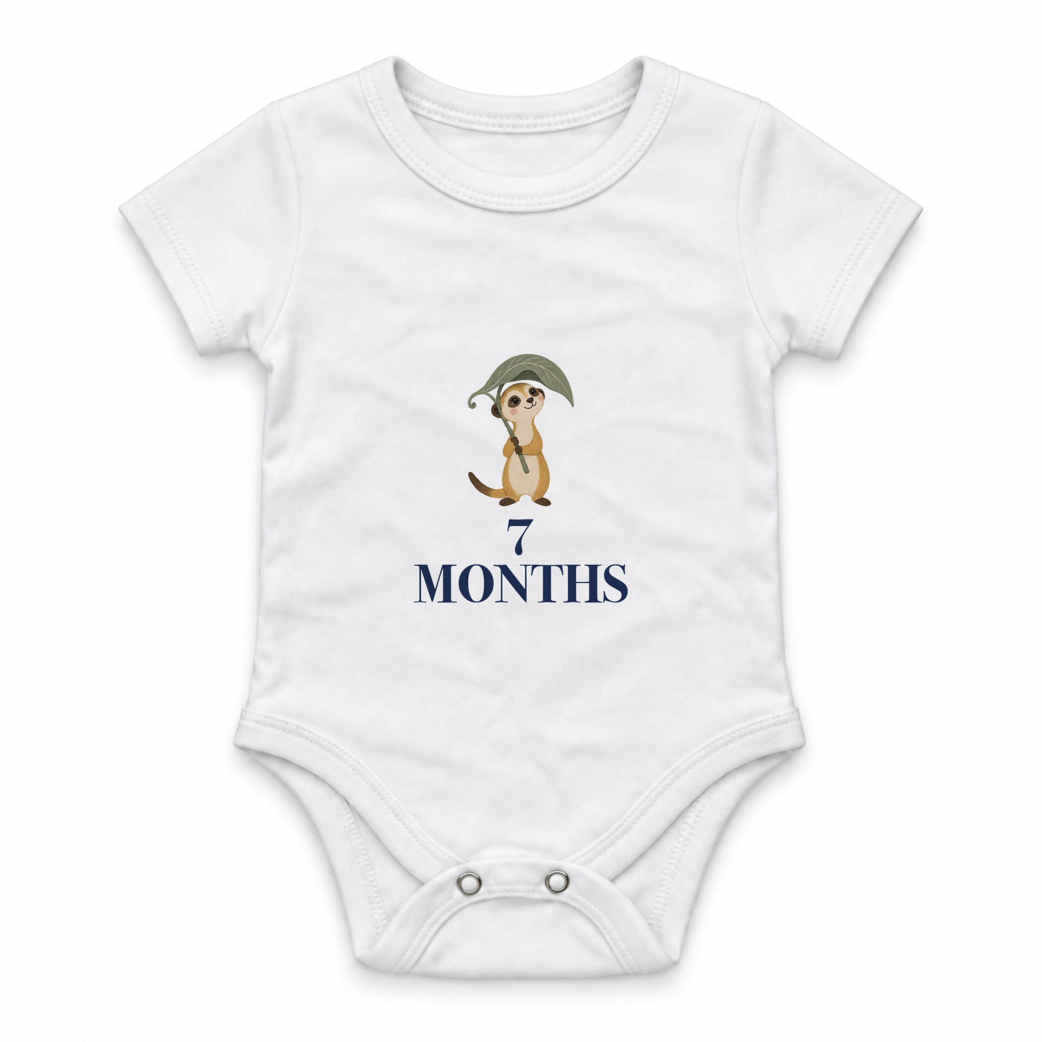 Animal Months · 7 Zıbın — Beyaz — ön görünüm