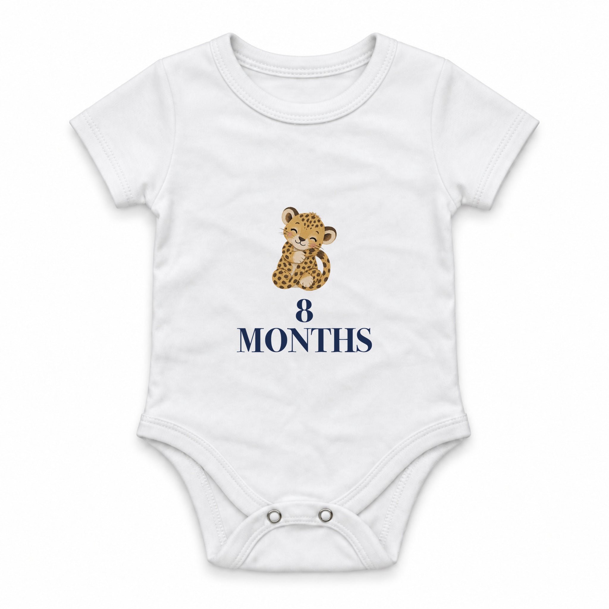 Animal Months · 8 Zıbın — Beyaz — ön görünüm