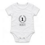 Minimal Months · 1 Zıbın — Beyaz — ön görünüm