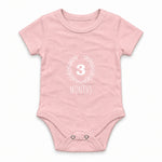 Minimal Months · 3 Zıbın — Pembe — ön görünüm