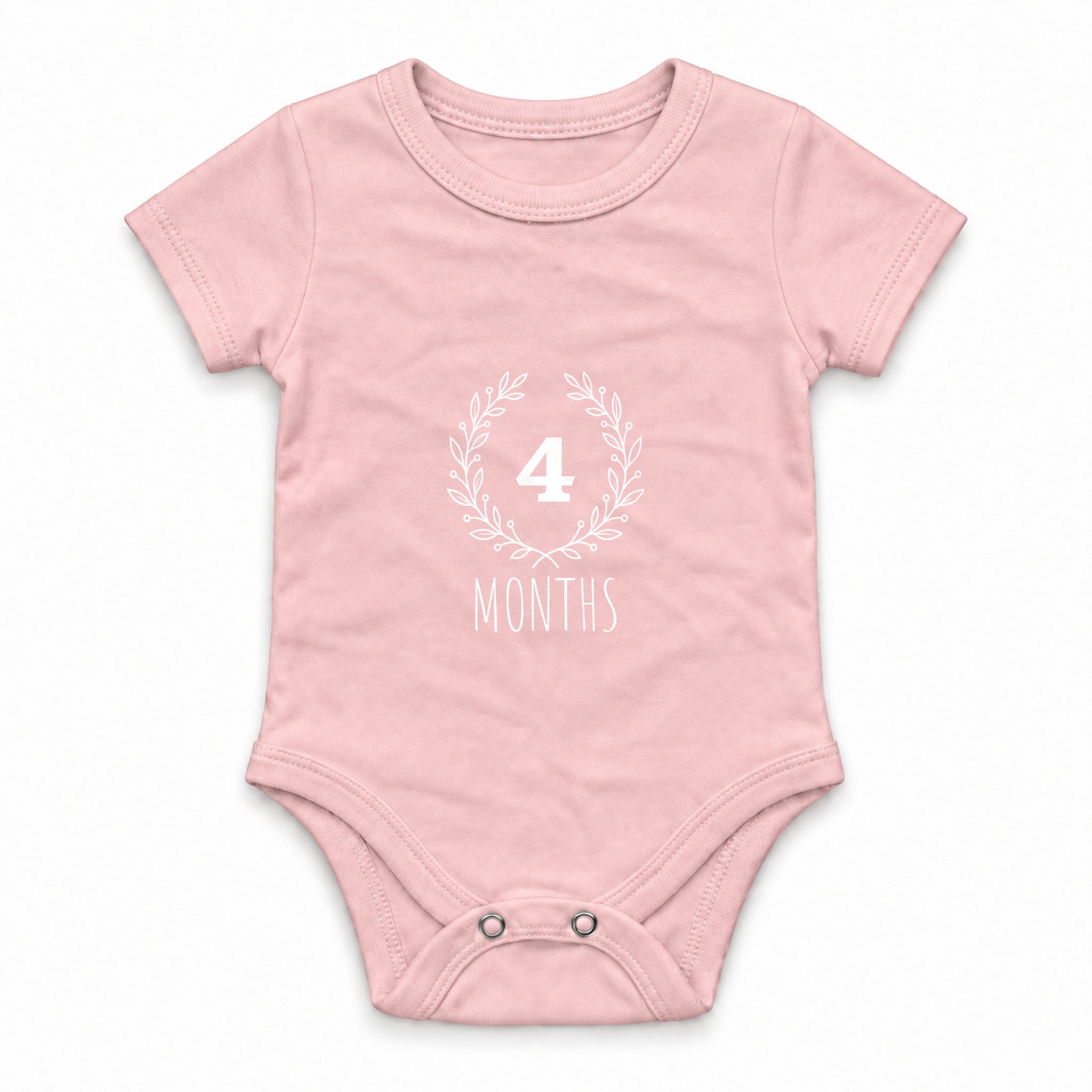 Minimal Months · 4 Zıbın — Pembe — ön görünüm