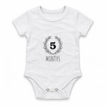 Minimal Months · 5 Zıbın — Beyaz — ön görünüm