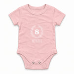 Minimal Months · 8 Zıbın — Pembe — ön görünüm