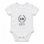 Minimal Months · 10 Zıbın — Beyaz — ön görünüm
