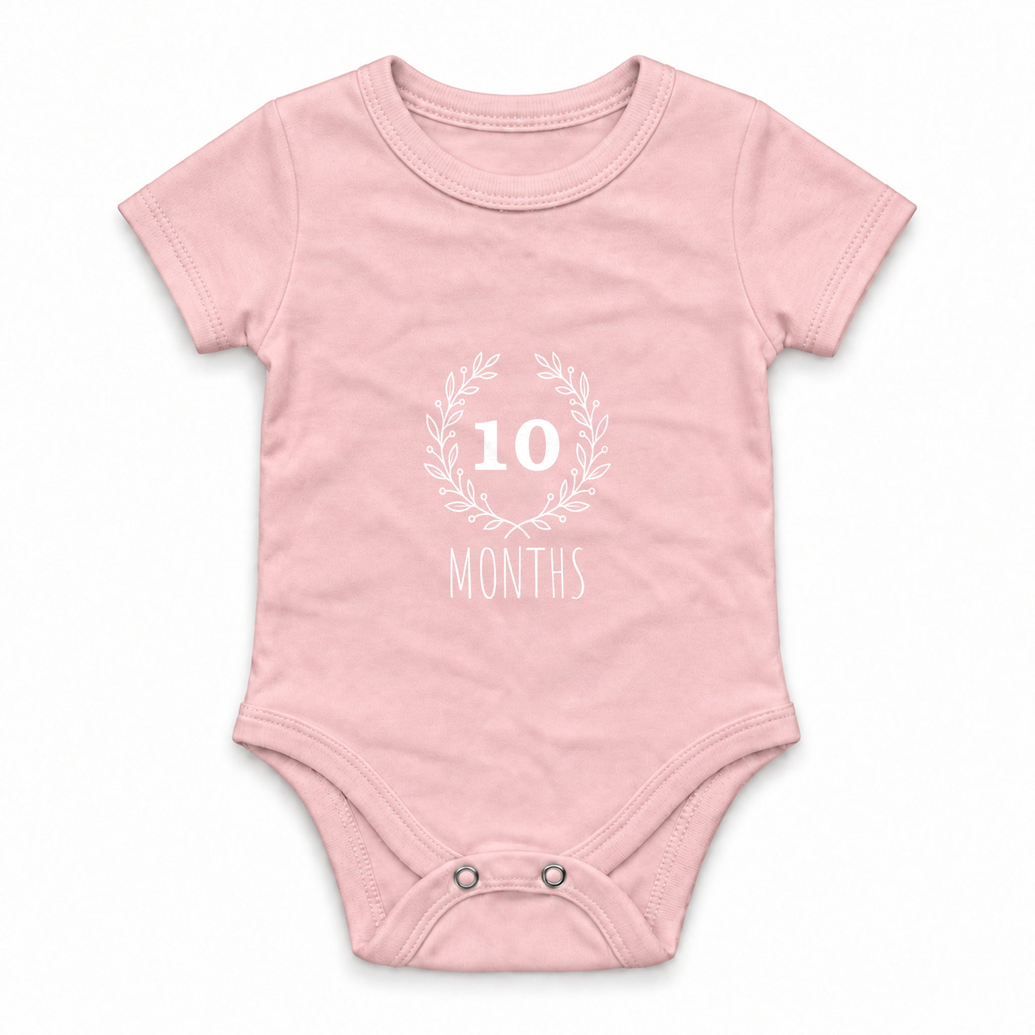 Minimal Months · 10 Zıbın — Pembe — ön görünüm