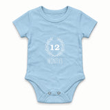 Minimal Months · 12 Zıbın — Mavi — ön görünüm