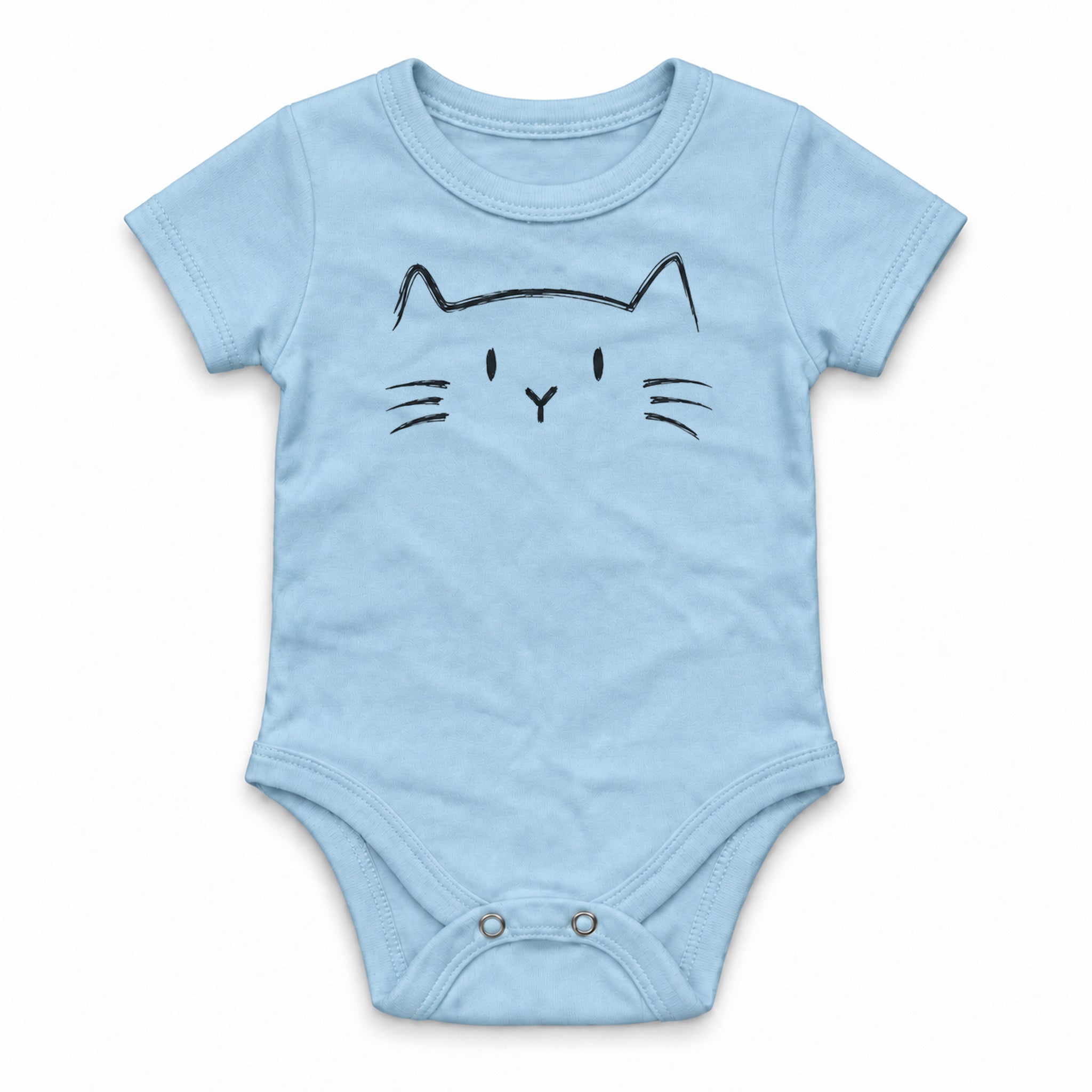 Little Whiskers Zıbın — Mavi — ön görünüm
