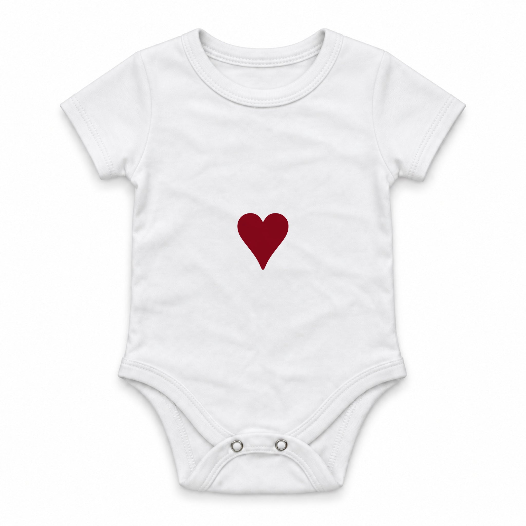 Little Heart Zıbın — Beyaz — ön görünüm