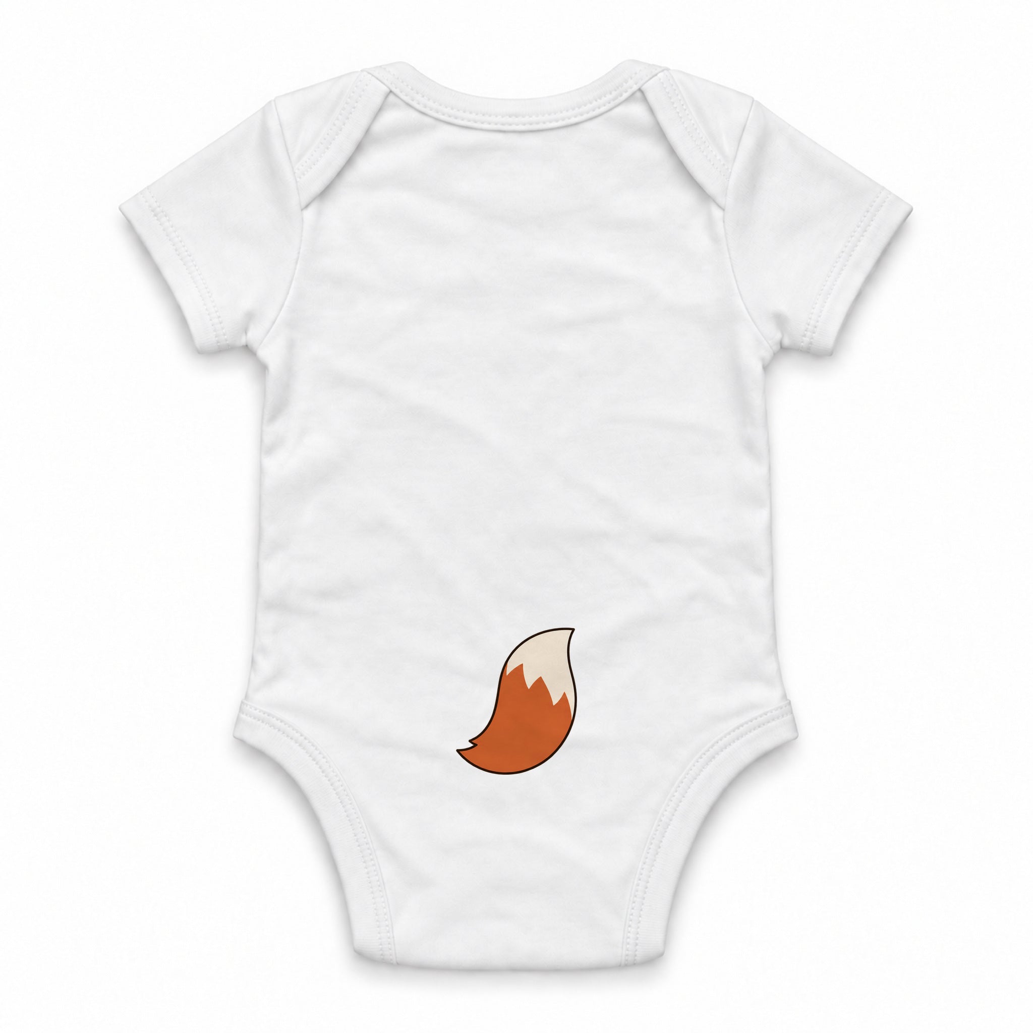 Little Fox Zıbın — Beyaz — arka görünüm