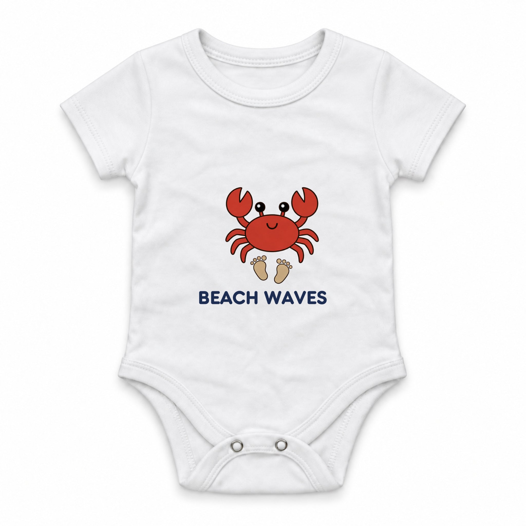 Beach Waves Zıbın — Beyaz — ön görünüm