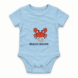 Beach Waves Zıbın — Mavi — ön görünüm