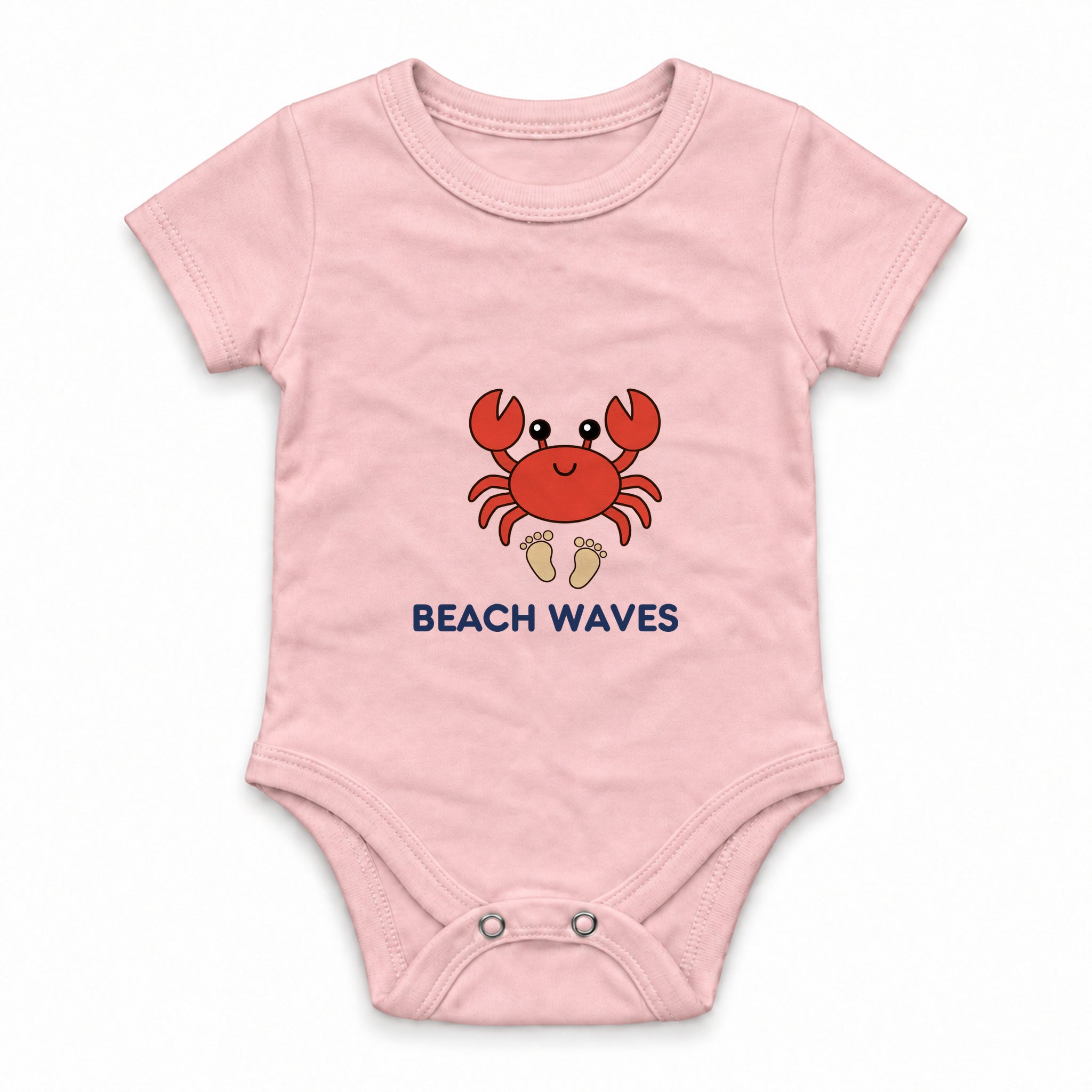 Beach Waves Zıbın — Pembe — ön görünüm