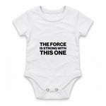 The Force Is Strong With This One Zıbın — Beyaz — ön görünüm