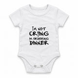 I’m Not Crying · I’m Ordering Dinner Zıbın — Beyaz — ön görünüm